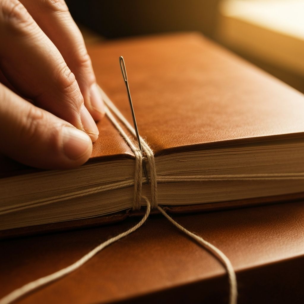 Il nostro team al lavoro nel laboratorio - cucitura filo refe